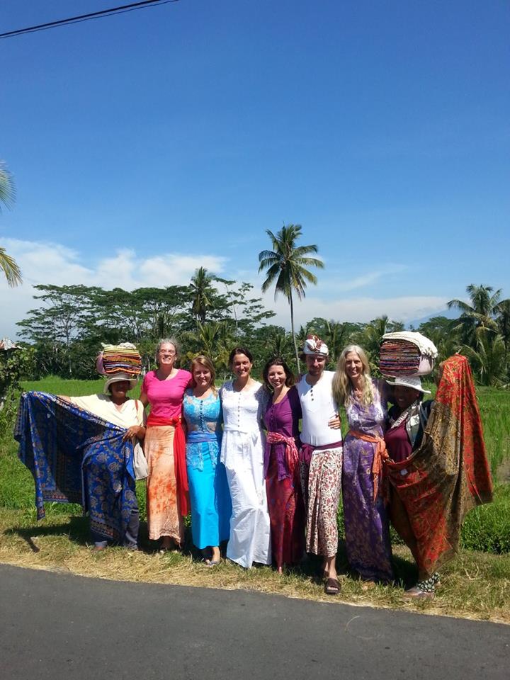 Mahara Brenna trip to BALI March 2016 group shot